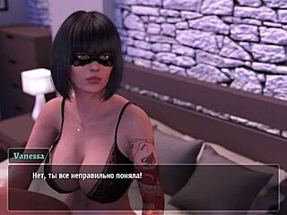 Girl House Part 13: Doctor fingers patient in steamy shower scene.