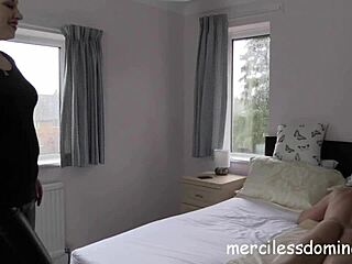 Gorgeous Goddess Sophia Delivers Painful Whipping in Brutal Garage Scene