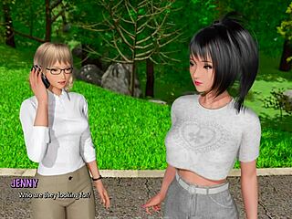 Ripples 32 in 3d cartoon with big tits and sexy outfits