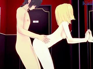 Gawr Gura And Watson Amelia Intense Sex In Hololive Vtuber Hentai