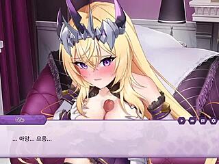 The story of the arrogant kaiju princess Dinya in anime