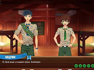 i can’t stop watching game friends camp episode 36. keitaro’s diary in russian voiceover is wild!