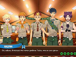 i can’t stop watching game friends camp episode 36. keitaro’s diary in russian voiceover is wild!