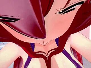 Rias Gremory Demands Sex in the Bathroom Bikini!