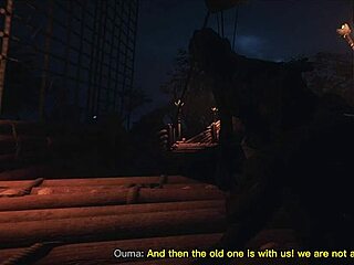 3D animated orgy with sex-starved mermaids in a cursed island