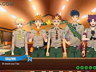 i can’t stop watching game friends camp episode 36. keitaro’s diary in russian voiceover is wild!