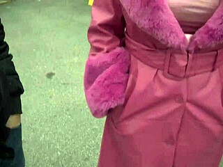 Huge Tits Blonde Banged by Two Men