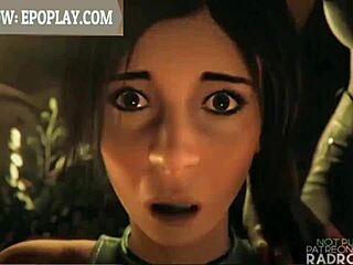 Lara Croft Gets Fucked Hard in 3D Action