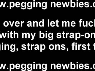 I Will Loosen Your Ass With My Strapon Dildo For Anal Play