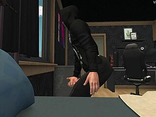 Detailed Hentai Scene of Neighbor Fucking Bimbo Stepmom with Big Tits at Pool