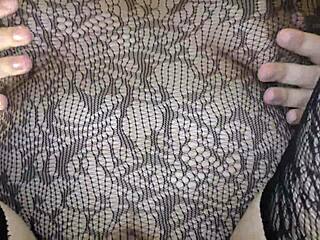 Creampie In Cheating Wife's Hairy Pussy.