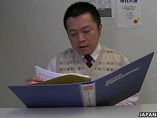 Japanese Student Sayaka Aishiro Sucks Professor Uncensored