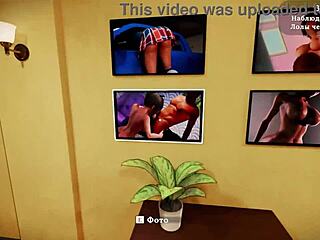 Beautiful anime game with a sexy neighbor: Part 2