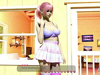 Clapping Makes Violet Cum While Helping Hotties