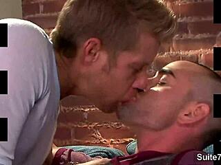 Awesome gay massaging and fucking with big monster cocks, sucking blowjobs, tattoos in hardcore scenes