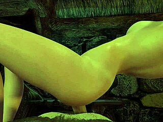 slim blonde rides cock sideways skyrim parody