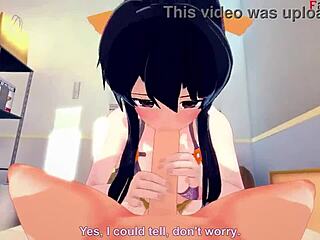 Rias Leaves But Akeno Asks For More In HS DXD NTR Madness 3!