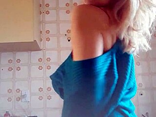 Blonde Milf With Saggy Big Tits In Lesbian Action
