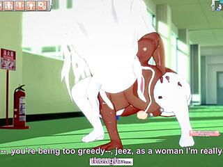 Big-ass bunny feels intense orgasm from fucking