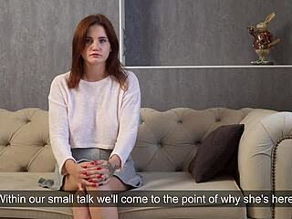 Curious About Big Tits Virgin Teen Galinka Nagymellu at Casting?