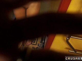 Stepdad catches the teen girl easing