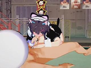 Koikatsu: Cat Girl Sex Scene Hentai