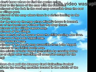 Tanned girl natsuki in hentai game episode with old man