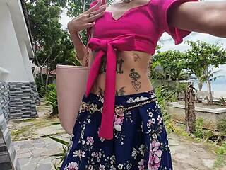 Young 18 years old asian cutie get fucked by old european