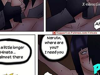 Naruto Parody with Sasuke Banging Hinata in Cosplay Action