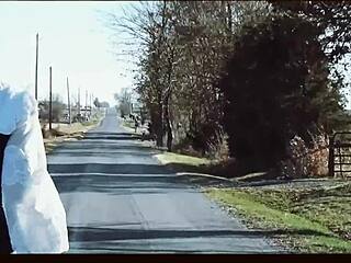 Oklahoma farm couple explores wild crossdressing in steamy wedding video.