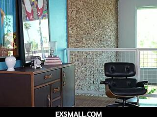 Hide and Seek with Petite Mazy Myers Turns Naughty!