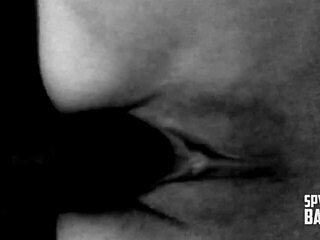 blondie sneaks a peek at big black cock before deepthroat action