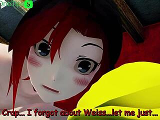 Ruby and Glinda in RWBY hentai adventure