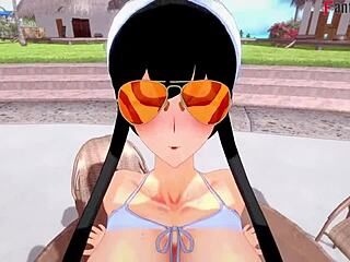 Yor Forger Bikini Pool Hard Sex!