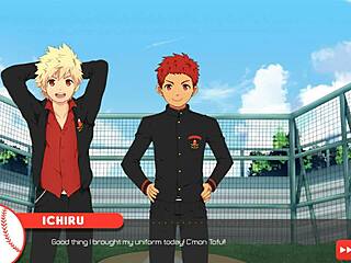 Ichiru takes the spotlight in Bacchikoi's dating game route - Part 1.
