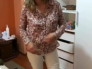 Colombian Mature Teases and Craves Young Latino Cock