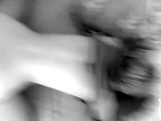 blondie sneaks a peek at big black cock before deepthroat action