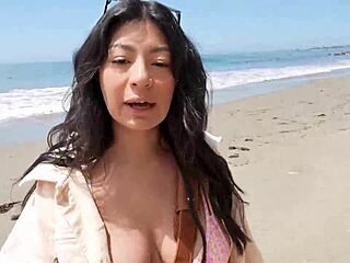 I took my brother's wife to the nude beach.