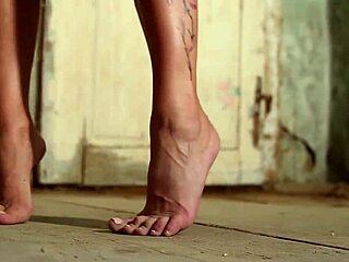 Is Luna Prepared For South American Humiliation As Naked Slave With Chained Tits And Barefoot Pain?