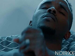Papi Suave has a tattooed body and he deep throats a big black dick in a 69 position
