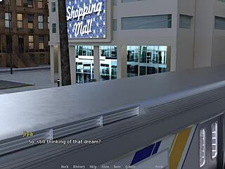 i'm so horny on this train ride with my shaved pussy, playing games and dating anime style with monster cocks and cumshots, cute outfit on my fat curvy boobs