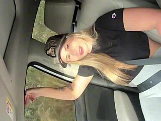 carona ends with fucking in woods and cum in mouth