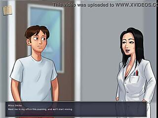 Summertime saga episode 85 with anime characters in hentai game adventures 😊