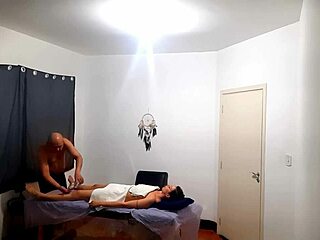She went to get a massage but was surprised by the therapist who ejaculated in her.