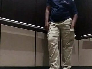 Feeling aroused in the elevator during public fingering