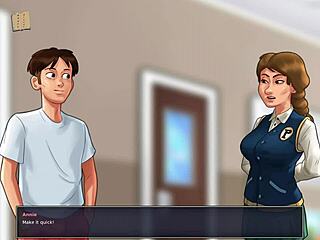 Summertime saga episode 85 with anime characters in hentai game adventures 😊