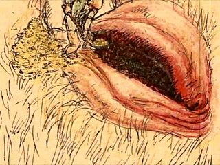 复古色情画作偷窥