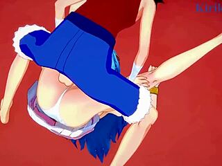 Nami, Nefertari Vivi, and Monkey D Luffy in Wild One Piece Hentai Sex