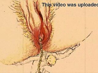 复古色情画作偷窥