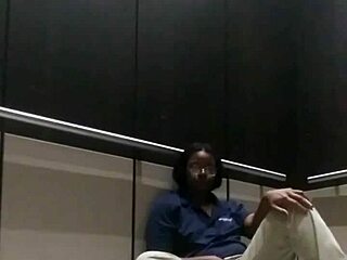 Feeling aroused in the elevator during public fingering